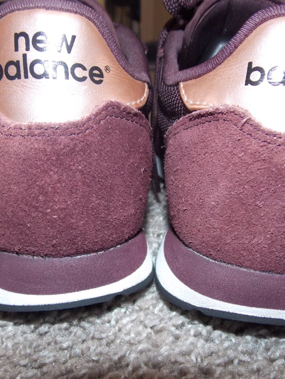 New Balance 311 Burgundy Rose Gold Size 7.5 - Picture 3 of 9